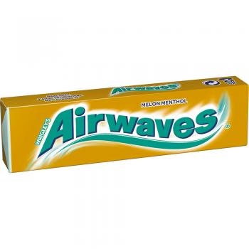 Wrigley´s Airwaves(Gelb)Melon Menthol 12 Dragees 30er T-Dsp.